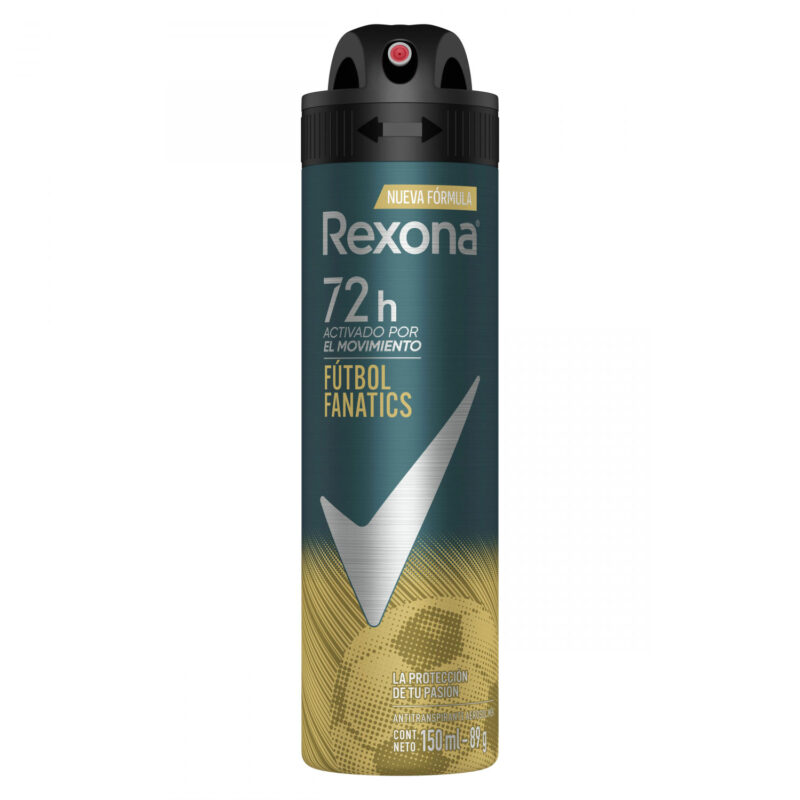 Rexona Aerosol Men Futbol Fanatics