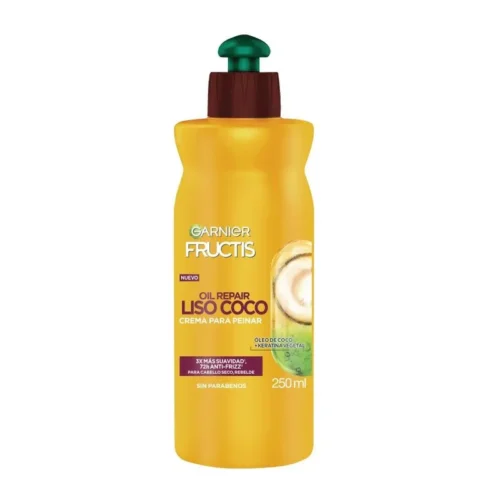 Garnier Fructis crema para peinar oil repair liso coco
