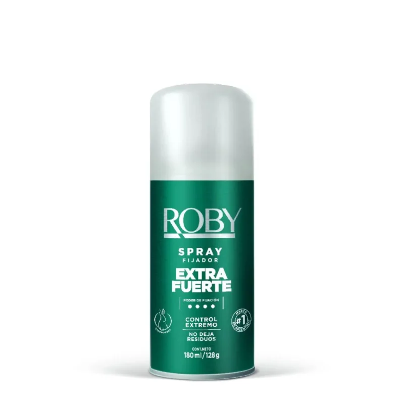 Roby spray fijador extra fuerte
