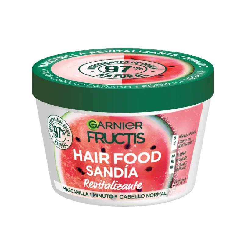 Garnier Fructis mascarilla hair food sandia