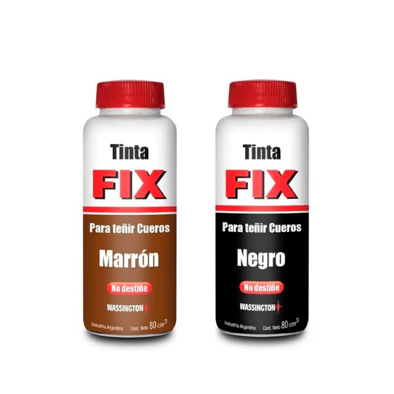 7-Tinta-Fix Wassington tintura para teñir cuero