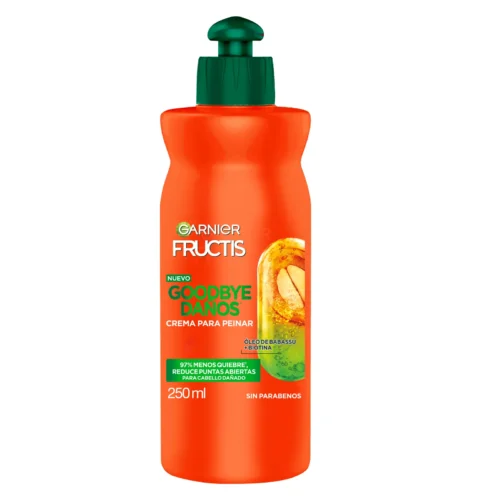 Garnier Fructis crema para peinar goodbye daños