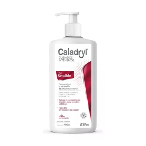 Caladryl emulsion piel sensible