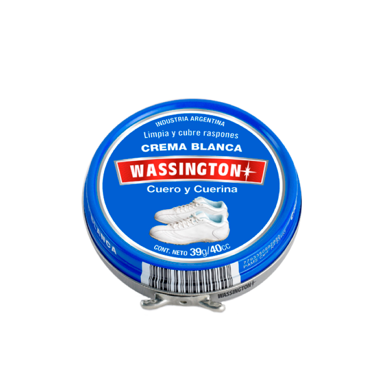 crema blanca limpia y cubre raspones