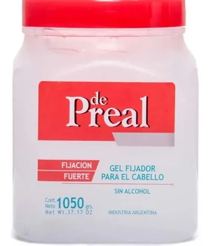 De Preal gel fijador fijacion fuerte pote