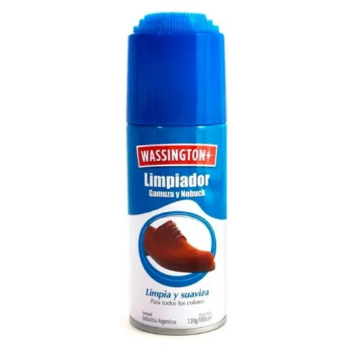 Wassington limpiador en aerosol para gamuza y nobuck