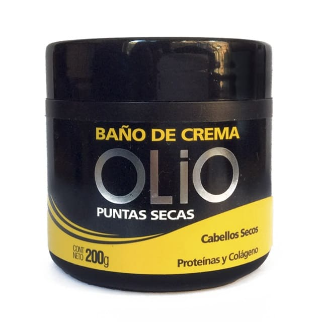 Olio baño de crema puntas secas