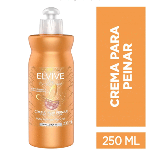 Imagen pegada (6) Elvive crema para peinar oleo extraordinario cabello muy seco