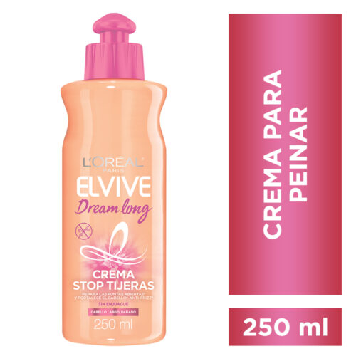 Elvive Crema de Peinar x 250 ml: DREAM LONG (Antifrizz)