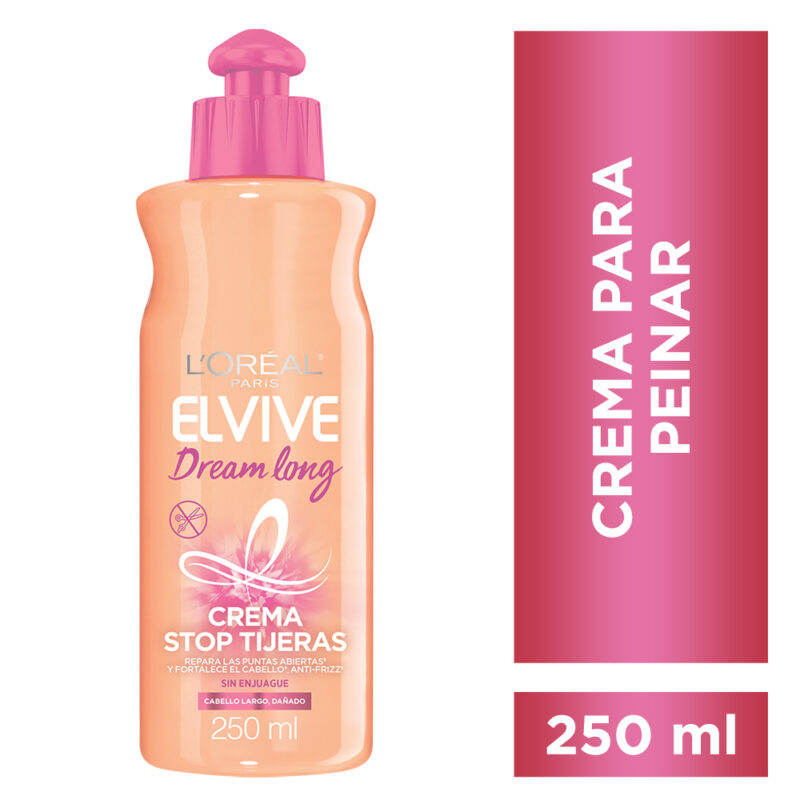 Elvive Crema de Peinar x 250 ml: DREAM LONG (Antifrizz)
