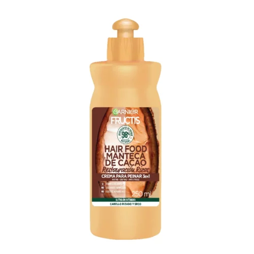 Garnier Fructis Crema de Peinar x 250 ml: MANTECA DE CACAO (Rizos)
