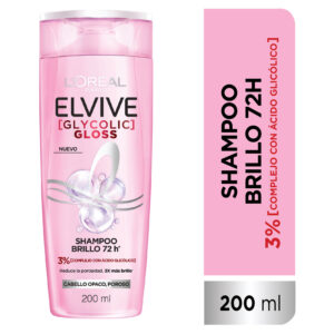 Elvive glycolic gloss brillo 72hs