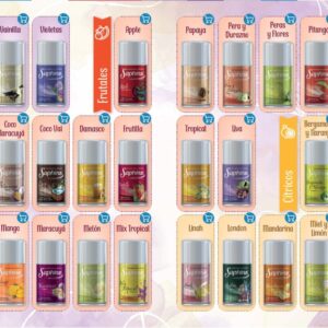 Saphirus aromatizante de ambiente variedad de fragancias