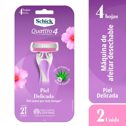 Schick Quattro 4 Piel Delicada