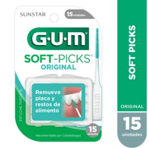 Gum Palillos Interdentales Silicona Soft-picks Original