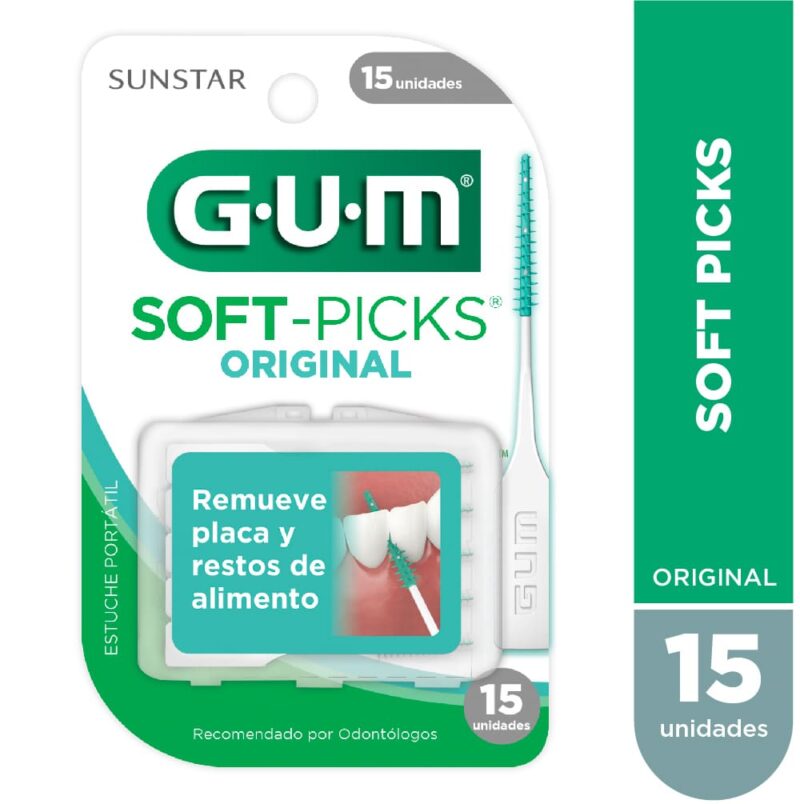 Gum Palillos Interdentales Silicona Soft-picks Original