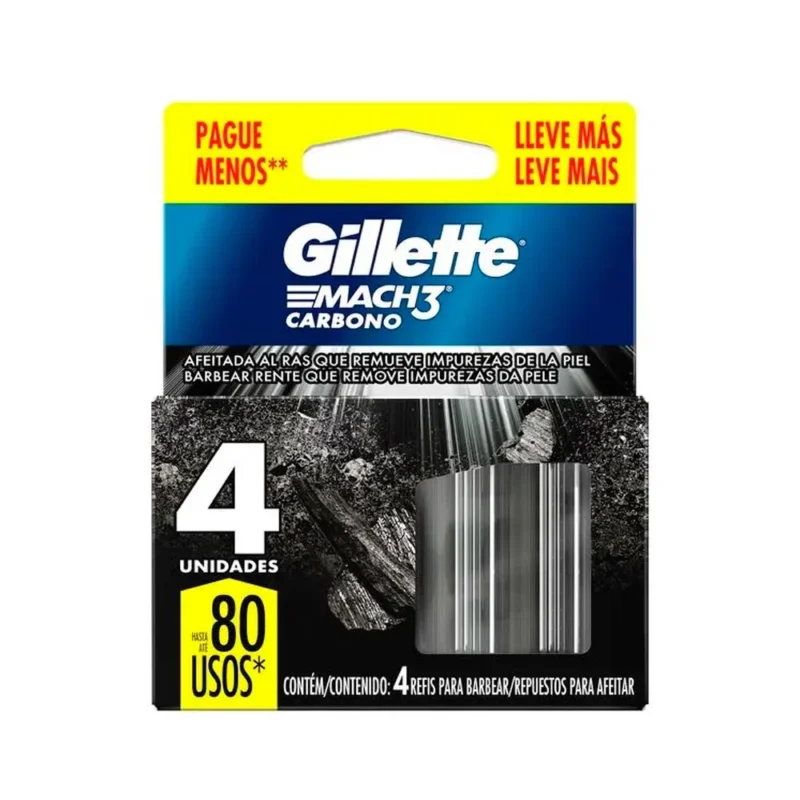 Gillette Mach 3 Carbono