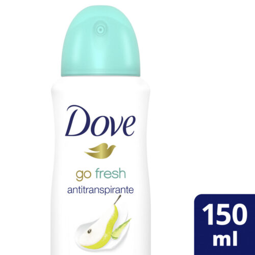Desodorante Dove Women en Aerosol x 150 ml: FRESH CARE Pera+Aloe Vera