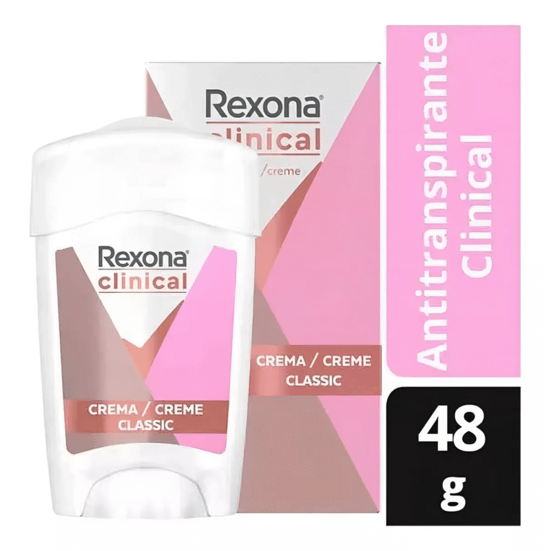 Desodorante Rexona Clinical Women en Barra x 48 grs: CLASSIC