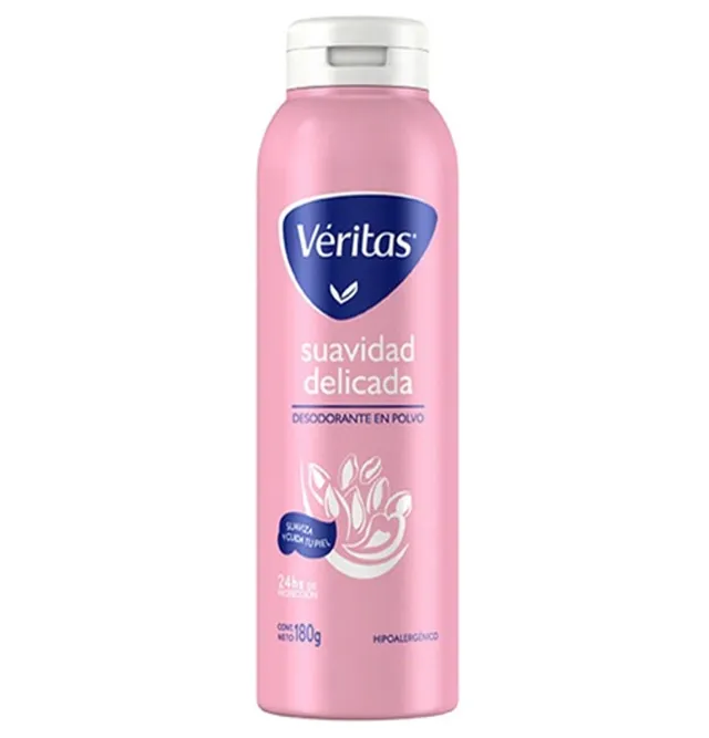 Veritas Desodorante En Polvo Suavidad Delicada