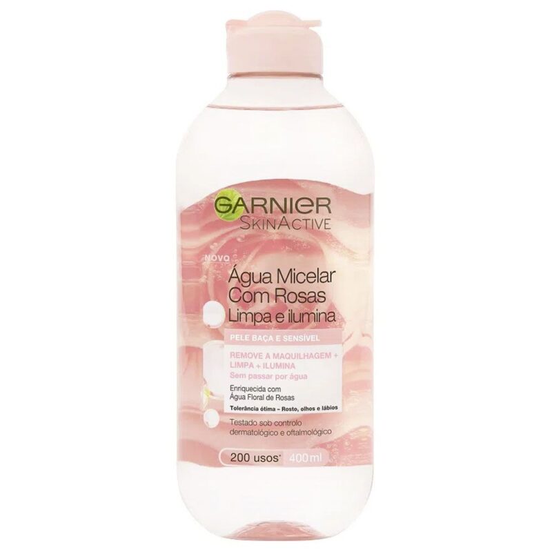 Garnier con rosas