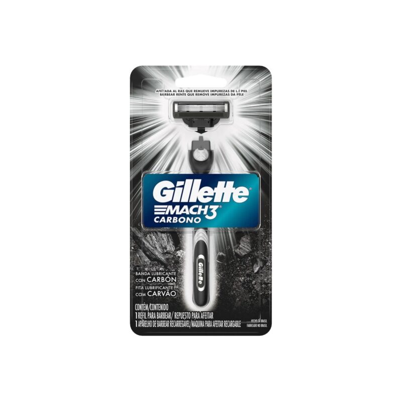 Gillette Mach 3 Carbono