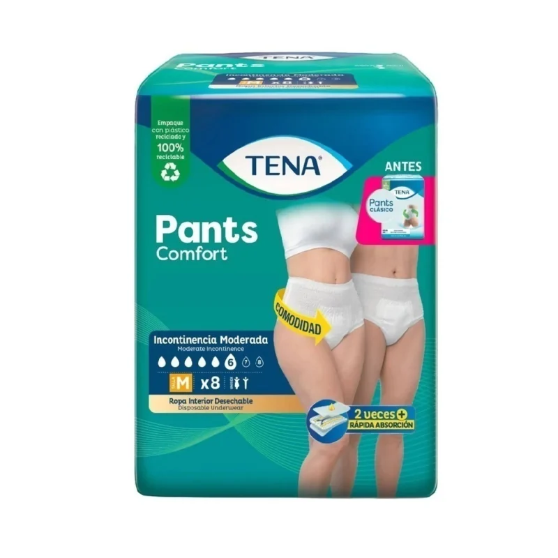 Tena Pants Comfort Incontinencia Moderada M