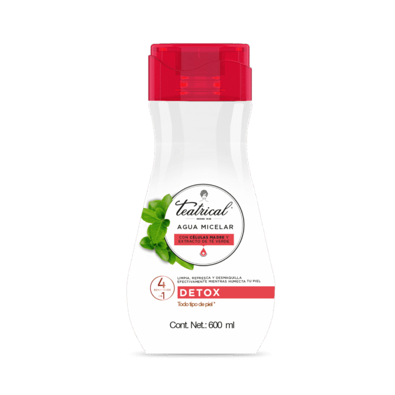teatrical detox Teatrical Agua Micelar DETOX 600 ml