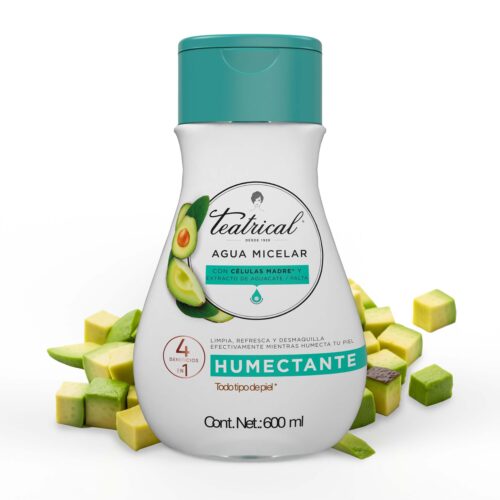 Teatrical Agua Micelar HUMECTANTE 600 ml