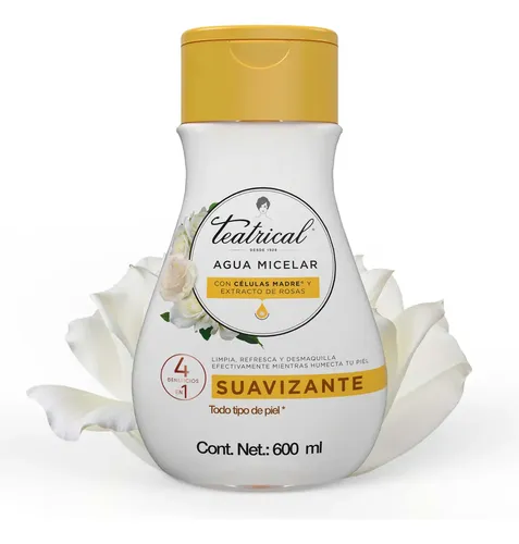 Teatrical Agua Micelar SUAVIZANTE 600 ml