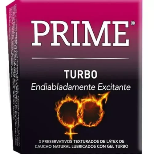 PRIME.TURBO Prime Preservativos Turbo x 3 unidades.
