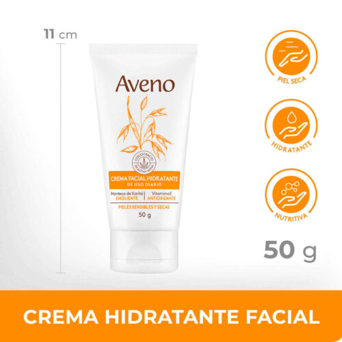 aveno gel d limp Crema Hidratante Facial Aveno Piel Sensible y Seca x 50g