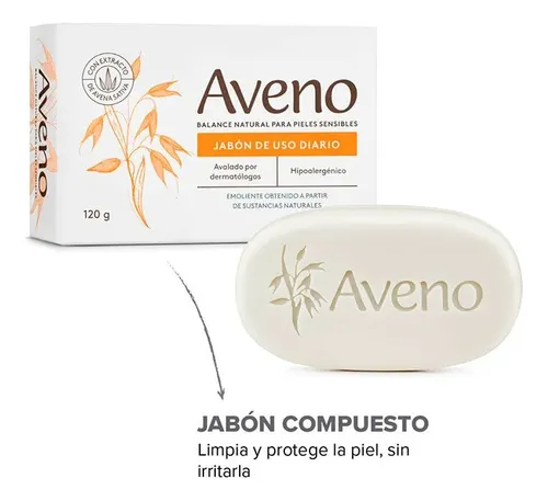 aveno Aveno Jabón de Uso Diario de 120 g