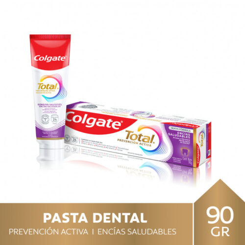 colgate-crema-dental-total-encias-x90g. Crema Dental Colgate Total 12 Encías Reforzadas ...