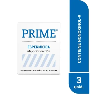 prime-espermicida_x3 Preservativos Prime Espermicida x 3 unidades.
