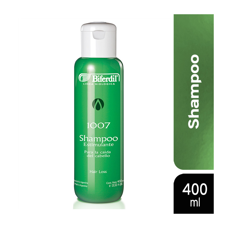 Shampoo Biferdil 1007 Anticaída x 400 ml.