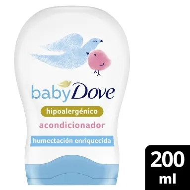 dovebabyaco Acondicionador Baby Dove Humectación Enriquecida 200 ml