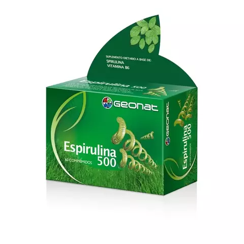 espirulina Espirulina Geonat 500 mg x 60 Comprimidos