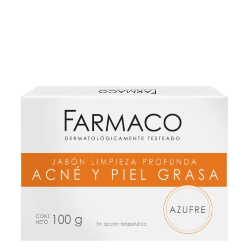 farmaco o Jabón en Barra de Azufre Fármaco x 100 g