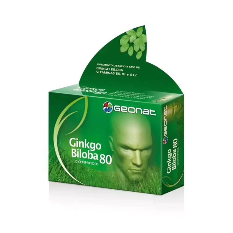 Geonat Ginkgo Biloba 80 × 30 Comprimidos