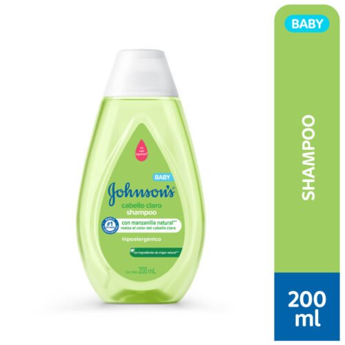 Shampoo para Bebé Johnson's Cabello Claro con Manzanilla...
