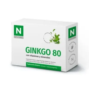 ntfg Natufarma Ginko 80 Suplemento Dietario x 30 Cápsulas