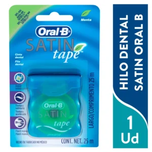 Cinta Dental Oral-B Satin Tape Sabor Menta
