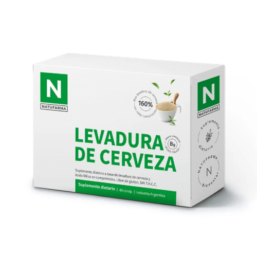 Natufarma Levadura de Cerveza x 40 comprimidos