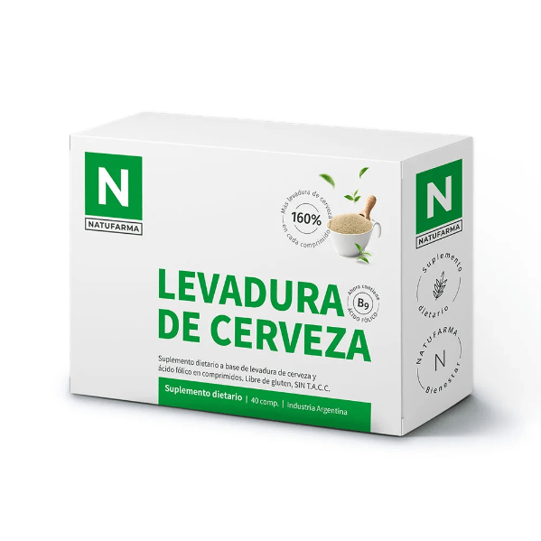 Natufarma Levadura de Cerveza x 40 comprimidos
